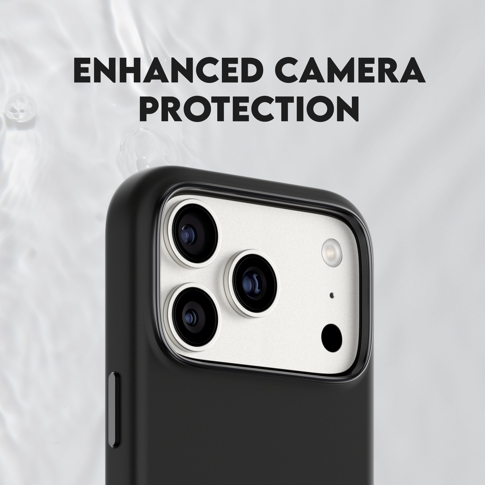 CARE by PanzerGlass® Feature FLOW Case Schwarz m. MagSafe iPhone 17 Pro